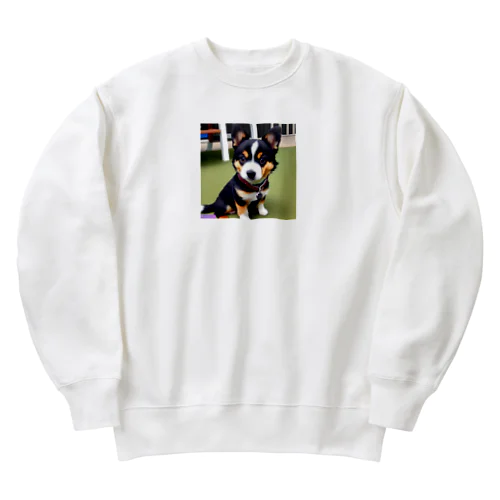 (*≧з≦)イヌのグッズ Heavyweight Crew Neck Sweatshirt