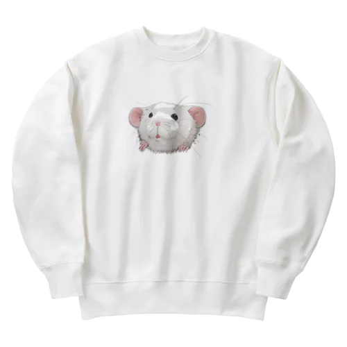 ねずみ貫通(ダンボ) Heavyweight Crew Neck Sweatshirt