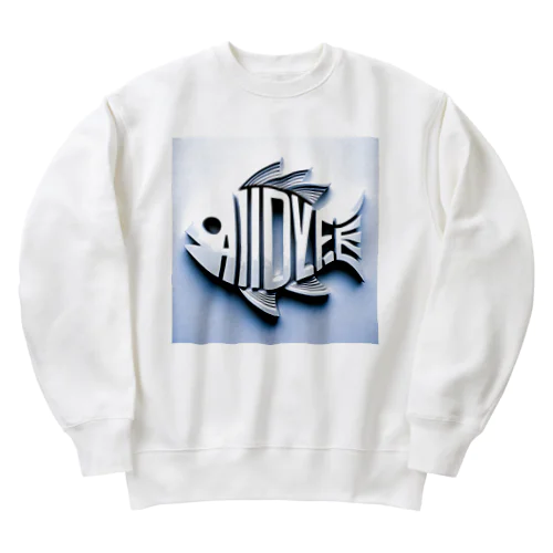 アジラバスケルトン Heavyweight Crew Neck Sweatshirt