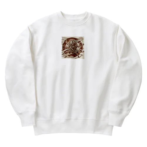 風神様 Heavyweight Crew Neck Sweatshirt