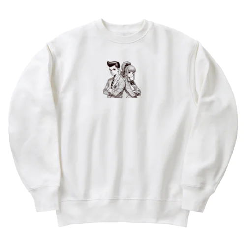 イキりたいお年頃 Heavyweight Crew Neck Sweatshirt