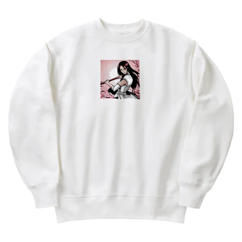 女戦士 Heavyweight Crew Neck Sweatshirt