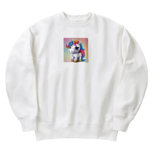 つぶらなユニちゃん Heavyweight Crew Neck Sweatshirt