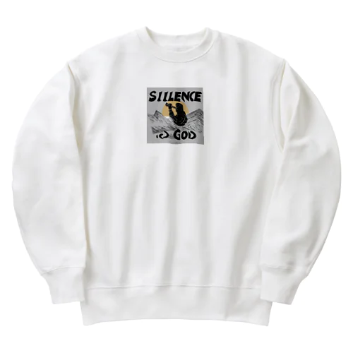 サイレンス・イズ・ゴールド Heavyweight Crew Neck Sweatshirt