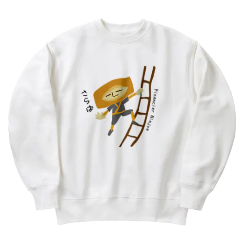 フィナンシェ忍者 Heavyweight Crew Neck Sweatshirt