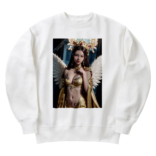 CUTE猫耳天使シリーズ１０ Heavyweight Crew Neck Sweatshirt