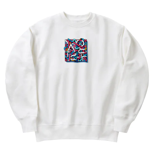 ABSTRACT Heavyweight Crew Neck Sweatshirt