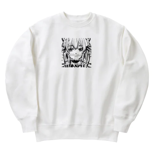 やる気は置いてきたよ？ Heavyweight Crew Neck Sweatshirt