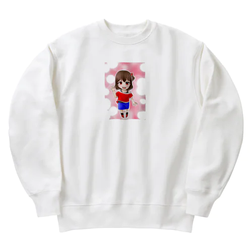 24-にじ-メンバーグッズ"るい"Ver. Heavyweight Crew Neck Sweatshirt