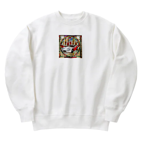 ポルシェ見えへん Heavyweight Crew Neck Sweatshirt