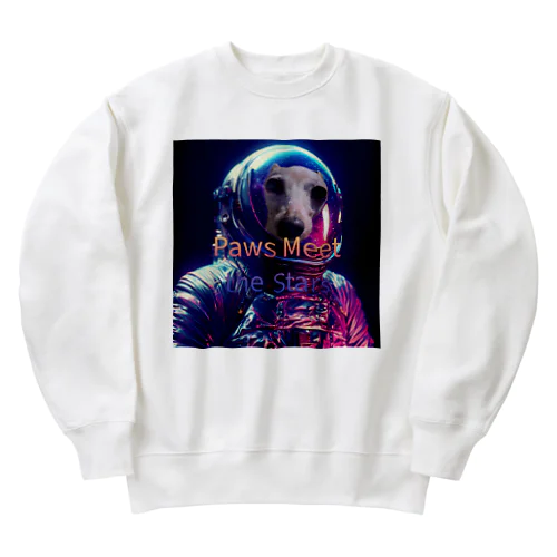 宇宙犬 Heavyweight Crew Neck Sweatshirt