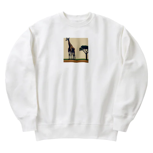 キリンさん Heavyweight Crew Neck Sweatshirt