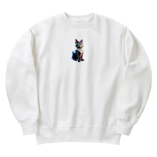 3D猫 Heavyweight Crew Neck Sweatshirt