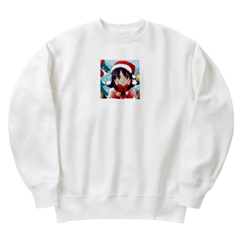 クリスマス-可愛い- Heavyweight Crew Neck Sweatshirt