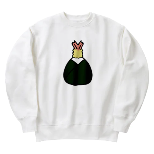 ゆるい天むす。 Heavyweight Crew Neck Sweatshirt