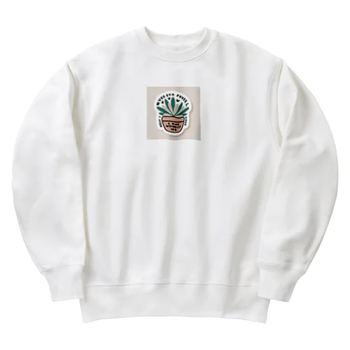 ミニマリストサキュレント Heavyweight Crew Neck Sweatshirt