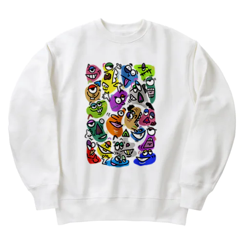 ガチャガチャ Heavyweight Crew Neck Sweatshirt