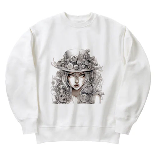 パンクな美少女７ Heavyweight Crew Neck Sweatshirt