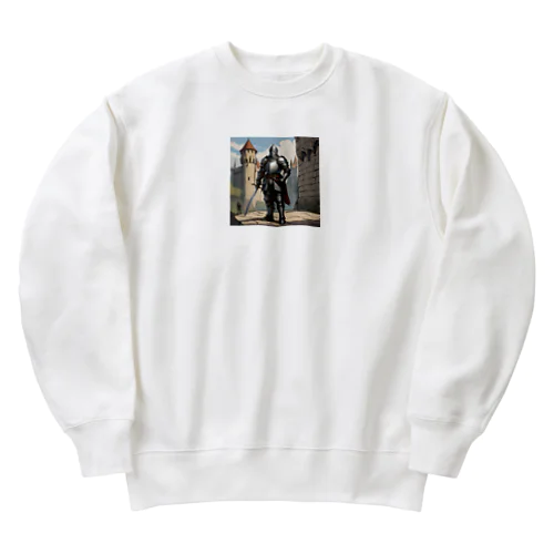 騎士の職務 Heavyweight Crew Neck Sweatshirt