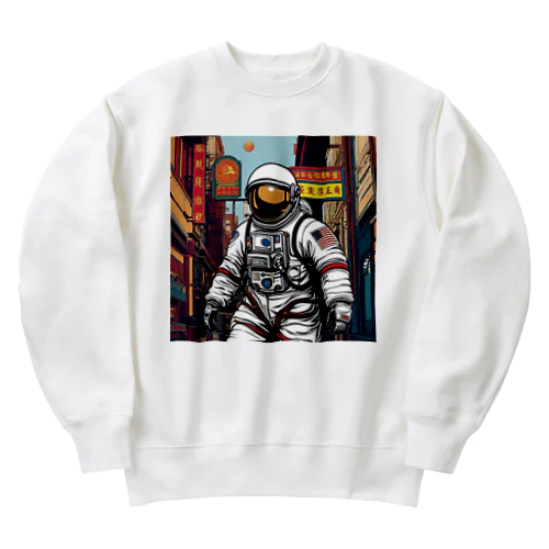 場違いコーディネート Heavyweight Crew Neck Sweatshirt