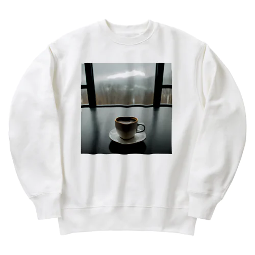 coffee Time Heavyweight Crew Neck Sweatshirt