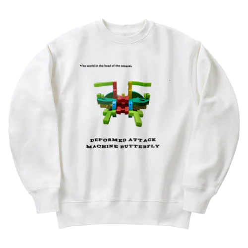 バタフライモデル Heavyweight Crew Neck Sweatshirt