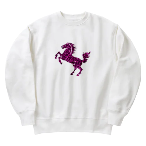 馬　sequinspink Heavyweight Crew Neck Sweatshirt