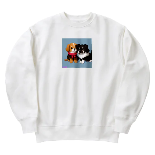 (*≧з≦)イヌのグッズ Heavyweight Crew Neck Sweatshirt