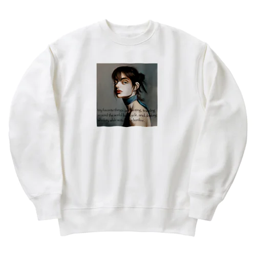 無題 Heavyweight Crew Neck Sweatshirt