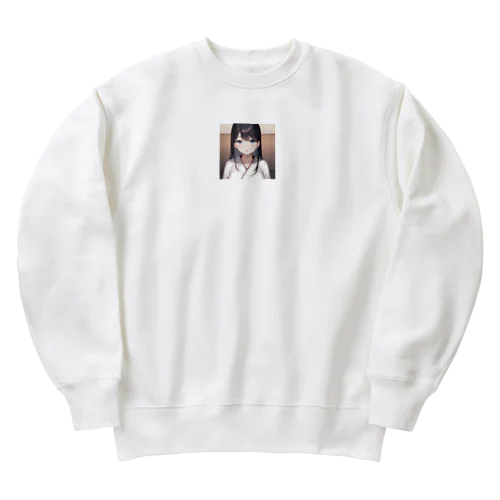 巫女さん Heavyweight Crew Neck Sweatshirt