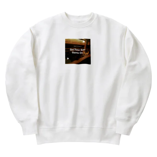 BEER-ビール Heavyweight Crew Neck Sweatshirt