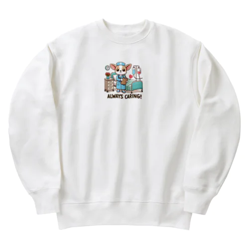 いつでもおいで Heavyweight Crew Neck Sweatshirt