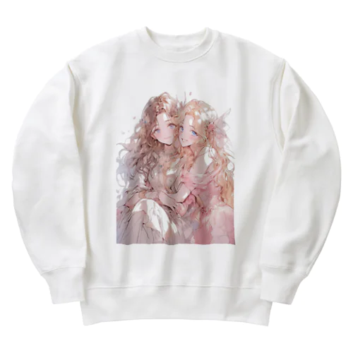 なかよし乙女 Heavyweight Crew Neck Sweatshirt