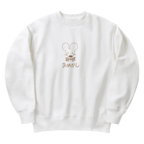 おめかしちう Heavyweight Crew Neck Sweatshirt