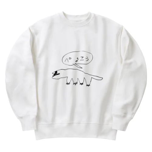 ぺるこう Heavyweight Crew Neck Sweatshirt