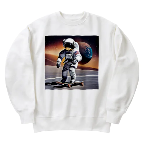 ここでなら出来る Heavyweight Crew Neck Sweatshirt