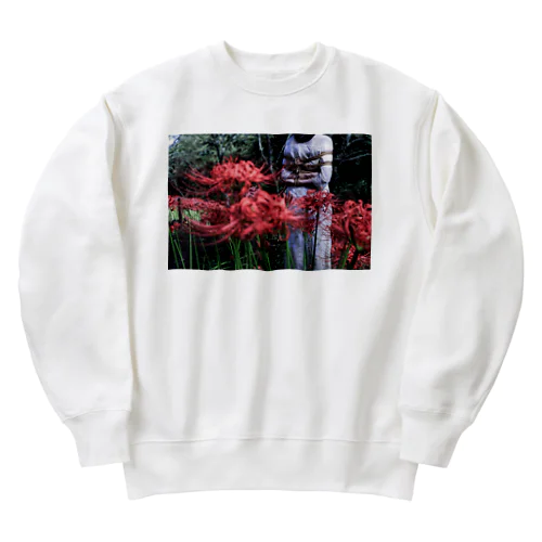 彼岸花 Heavyweight Crew Neck Sweatshirt