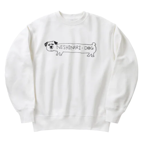 NISHINARI・DOG Heavyweight Crew Neck Sweatshirt