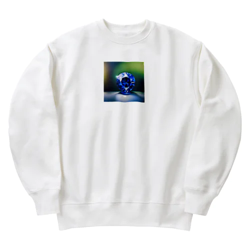 サファイヤの輝き Heavyweight Crew Neck Sweatshirt