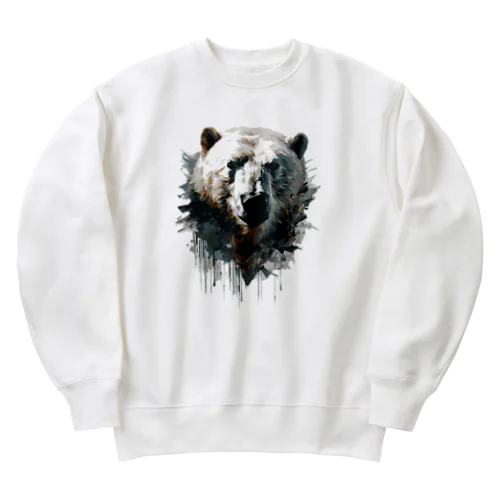 シロクマ1号 Heavyweight Crew Neck Sweatshirt