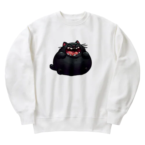 ふとっちょ笑猫プラッシュ Heavyweight Crew Neck Sweatshirt