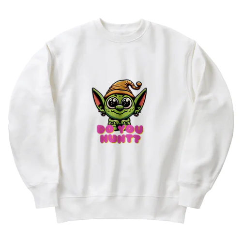 do you hunt? Heavyweight Crew Neck Sweatshirt