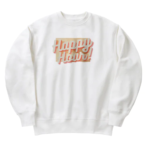 ハッピーアワー♪グッズ Heavyweight Crew Neck Sweatshirt