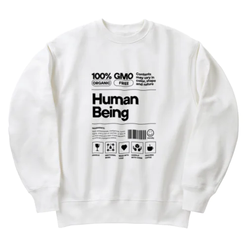 マニュアル（人類） Heavyweight Crew Neck Sweatshirt