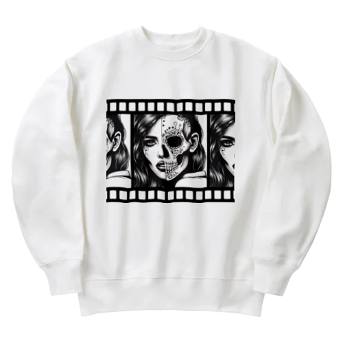 スケルトンアクトレス Heavyweight Crew Neck Sweatshirt