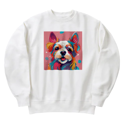 (*≧з≦)イヌのグッズ Heavyweight Crew Neck Sweatshirt