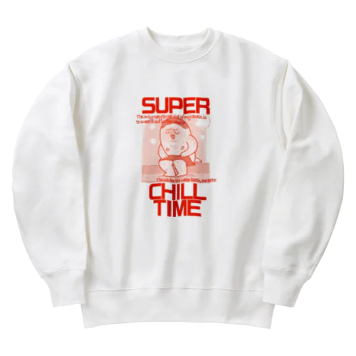 SUPERCHILLTIME Heavyweight Crew Neck Sweatshirt