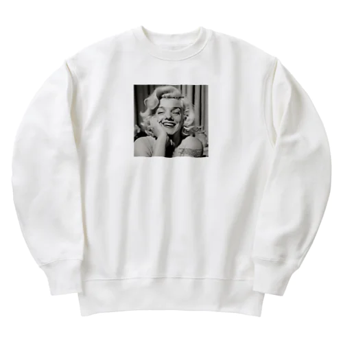 "Positive Thinking"  Heavyweight Crew Neck Sweatshirt