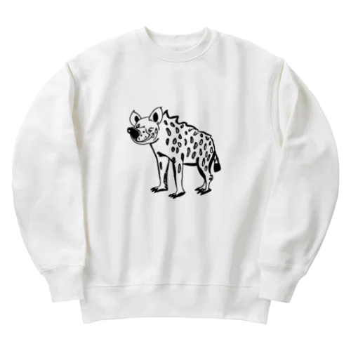 ハイエナの笑声 Heavyweight Crew Neck Sweatshirt