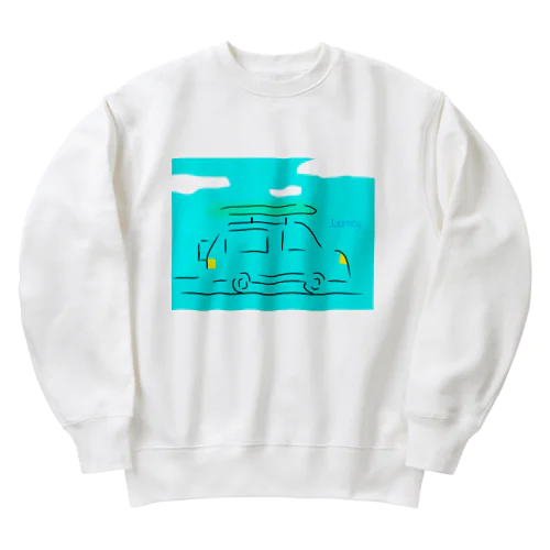 旅路！ Heavyweight Crew Neck Sweatshirt